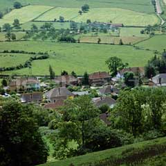 イギリス 農村の風景
