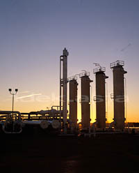カンザス州西部 天然ガスプラント