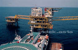 石油の海上掘削