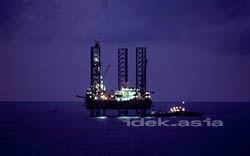 石油の海上掘削