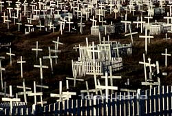 グリーンランド シシミウト 墓地